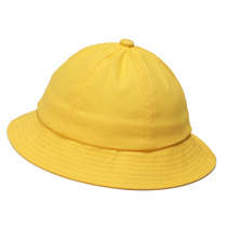 Hat Primary School kindergarten hat custom anti-yellow hat children fisherman hat logo windproof rope sun hat