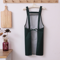 Advertising apron custom work clothes loose fashion home kitchen waterproof oil-proof hot pot shop custom logo printing