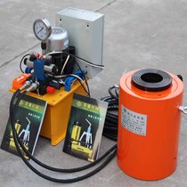 RCH hollow hydraulic jack single acting manual RRH hollow kking top double action electric through-centre oil pressure top