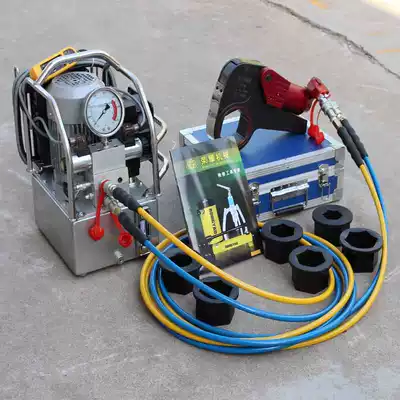 Electric screwdriver manufacturers sell M80 aluminum titanium alloy hollow hydraulic torque wrench M76 electric torque wrench