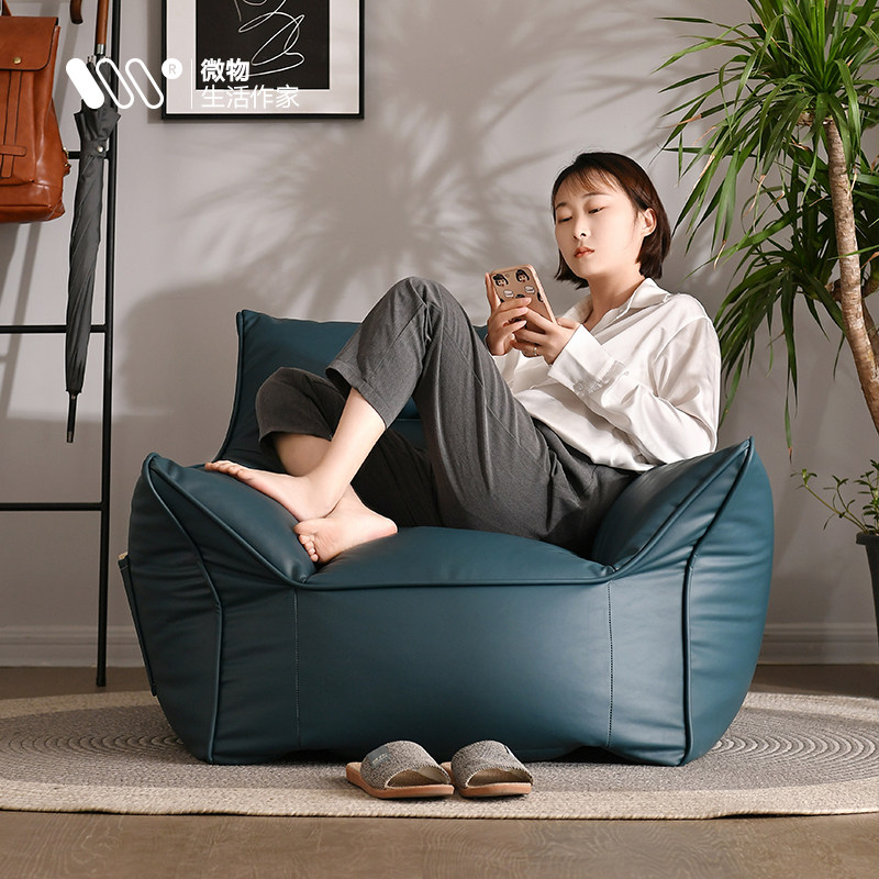 Sloth sofa Single beds Tatami small family Balcony Lying Room Living-room Living-room Home High Back Casual Lounge Woman Bean Bag
