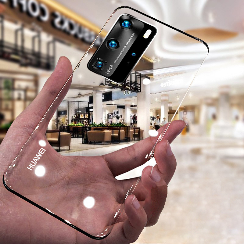Shunfeng applies to Huawei p40pro mobile phone protection shell p40 mobile phone protection shell ultra-thin lens full package limited edition anti-fall Huawei p40pro ten transparent cover protection shell individuality wave creative shell male