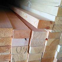 Drying planing beige light Zhangzi pine sensuo log wood square 5 centimeters X10 meters penthouse beam door frame squared wood partition transverse wood square material