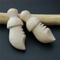 Shaking sound Net red fat knife peach wood milk murderous little fat knife cute baby Crush handmade pendant