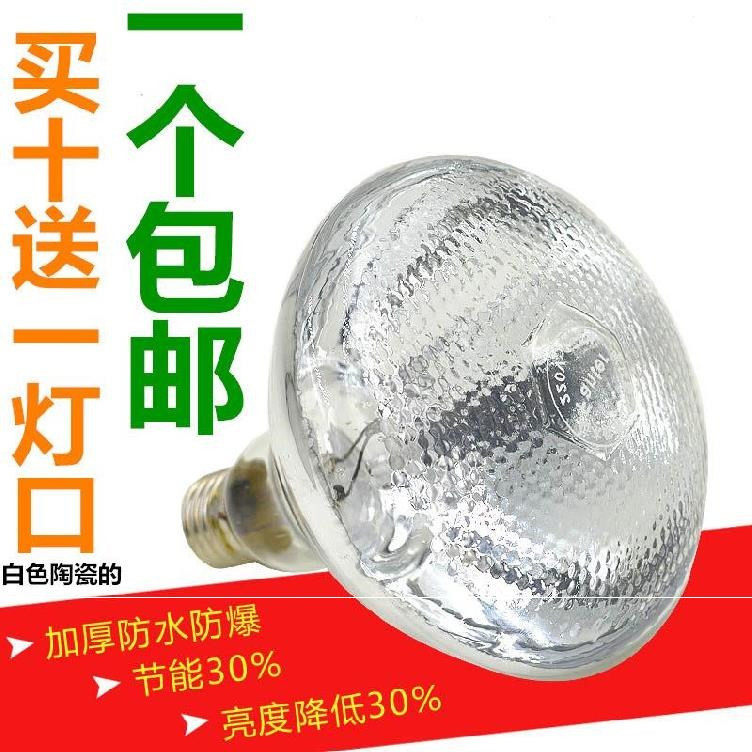 Spherical heating lamp factory poultry warm lamp wall-mounted warm light piglet piglet breeding roasting heating special