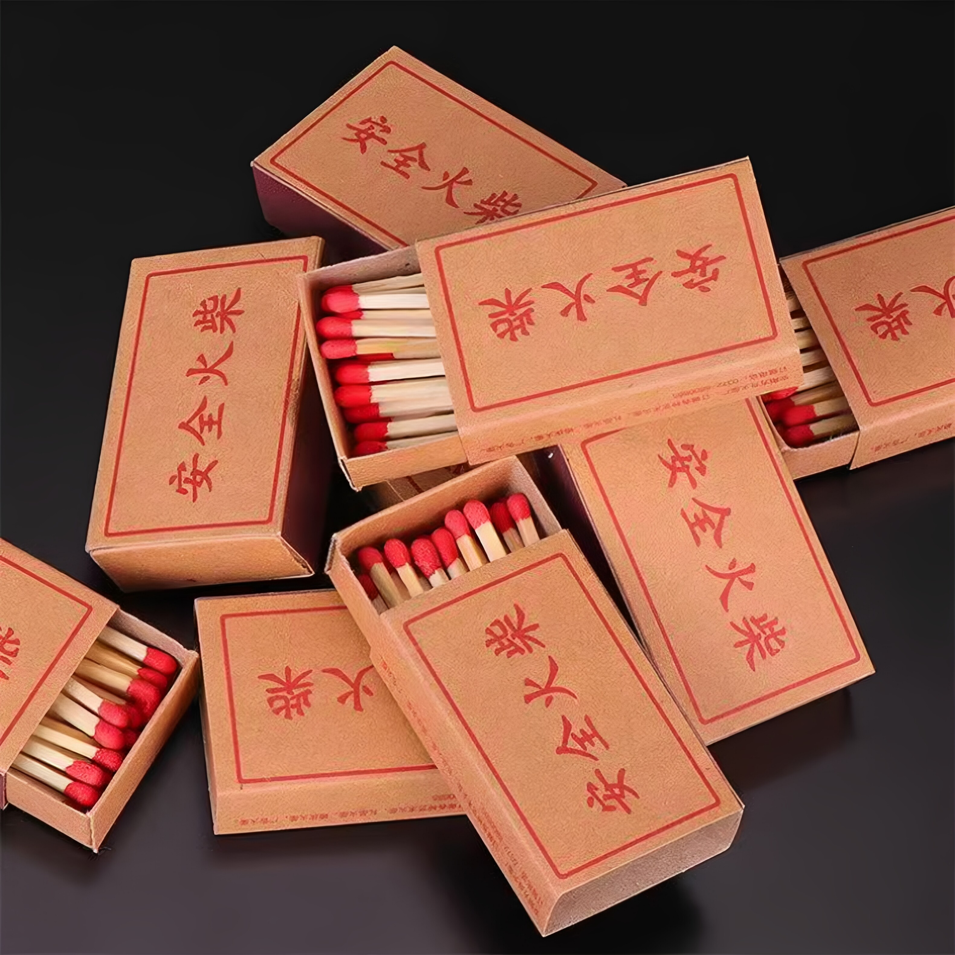 Portable Chaishen safety matches, moisture resistant and drop resistant, camping campfire party specific, ignition stable, in stock, quick delivery by mail