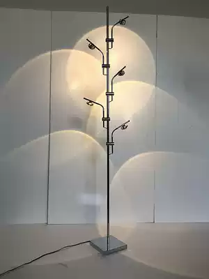 Minimalist living room floor lamp designer light luxury creative bedroom atmosphere lamp rainbow projection ins windproof lamps