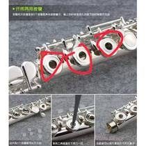 New original flute 211SL16 holes closed hole silver-plated 17 holes 371B tail C key beginners grade examination performance