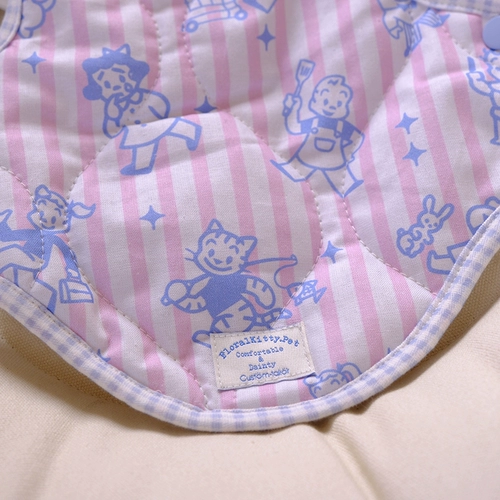 Floralkitty из зубов, кошек, кошек, собак и собак Pure Cotton Осенний печать с печать