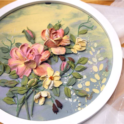 Ningshi Ароматная минеральная скульптура декоративная штукатурная штукатурка из тиснена европейские произведения создание искусства Материал 26 Цветные серии