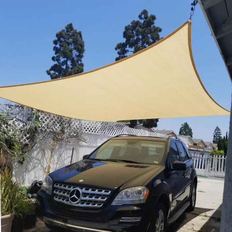 4*6 meters of sun shade encrypted thickness sky courtyard balcony outdoor car sun protection and breathable shade