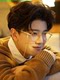 Ren Jialun's Same Style Eyeglass Frames with Anti-Loss Strap, Eyeglass Chain, Gold Wire Small Round Frame Reading Glasses for Middle-Aged and Elderly Men and Women