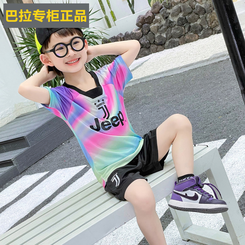 Barbala boy shipped with action suit Summer 2022 new CUHK Scout Summer girls' speed dry clothes for children