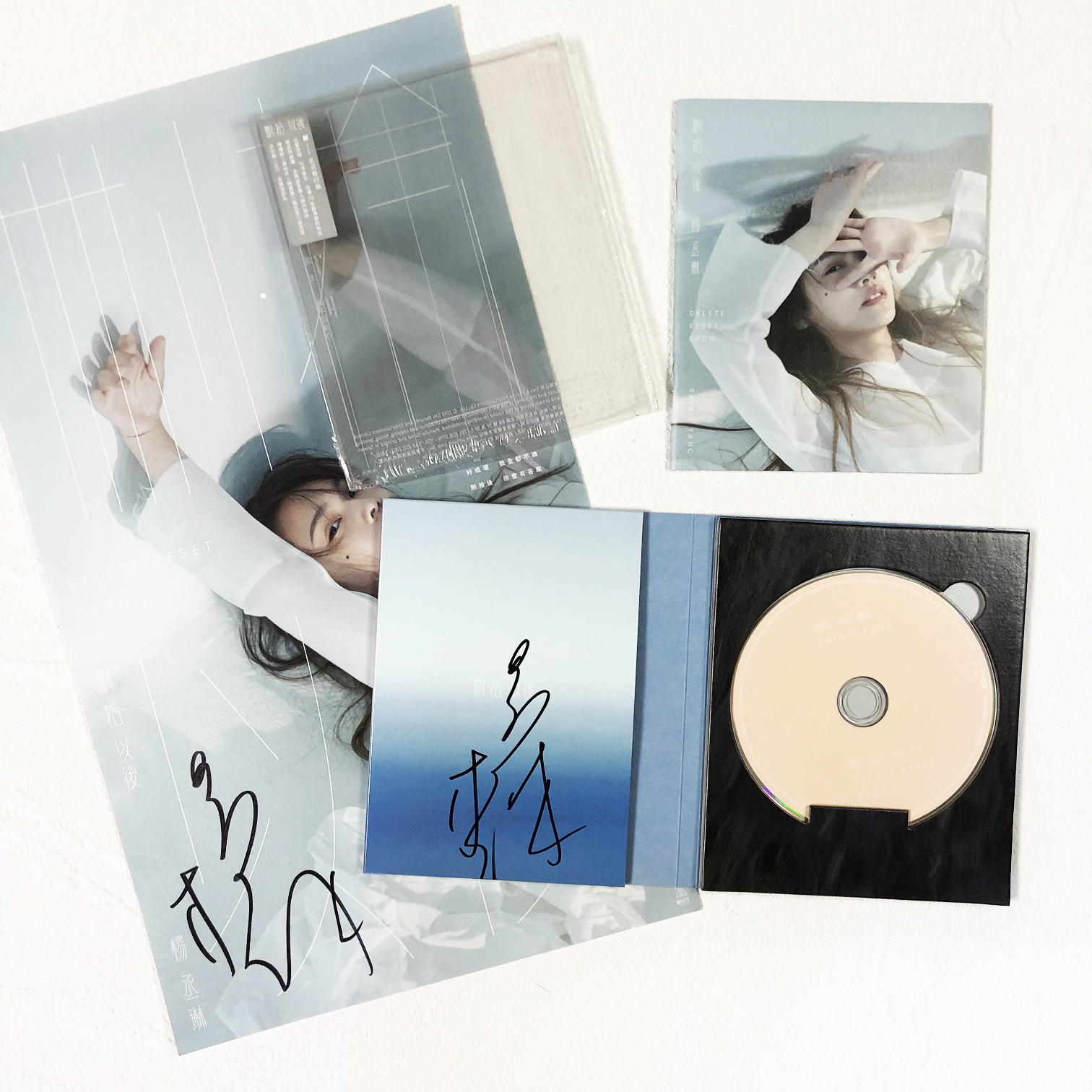 Double signature Yang Chenglin delete ten later abridged version CD poster