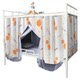 Student Dormitory Mosquito Net with Strong Light-Blocking and Anti-Mosquito Features, Integrated Bed Curtain 0.9m, Fully Enclosed, Suitable for Both Upper and Lower Bunk Beds, Bed Surround 1.2m