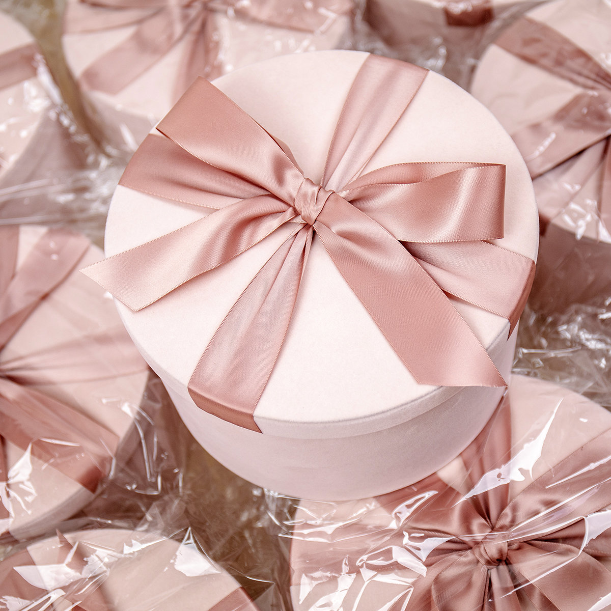 Round gift box empybox gift wrapping bag Bag Minimalist Shake the goddess Festival Birthday Companion Gift 