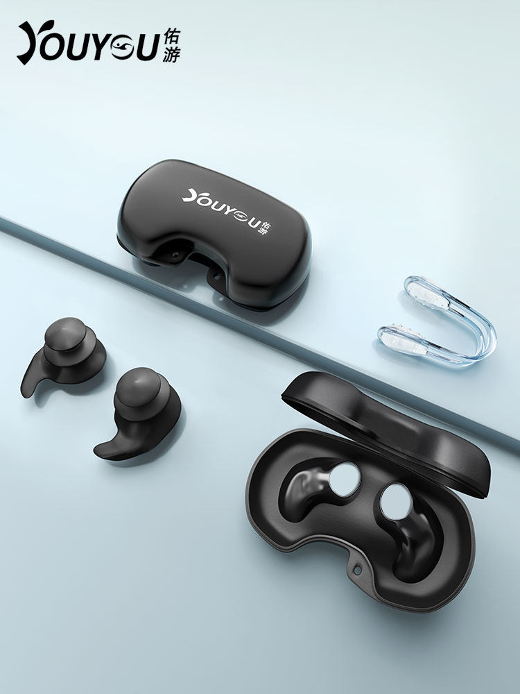 Children swimming earplugs waterproof professional anti-drop bath baby Anti-water choking water diving equipment Silicone Bath