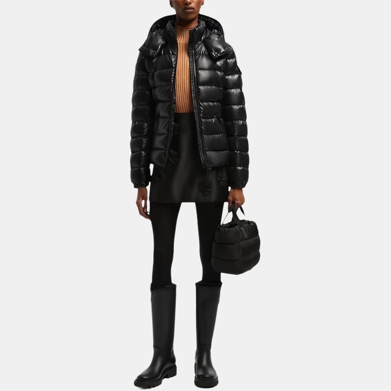 【Bady Is Irreplaceable】Walking with Teresa Teng: Premium Women's Clothing, Slim Fit, Detachable Hooded down Jacket