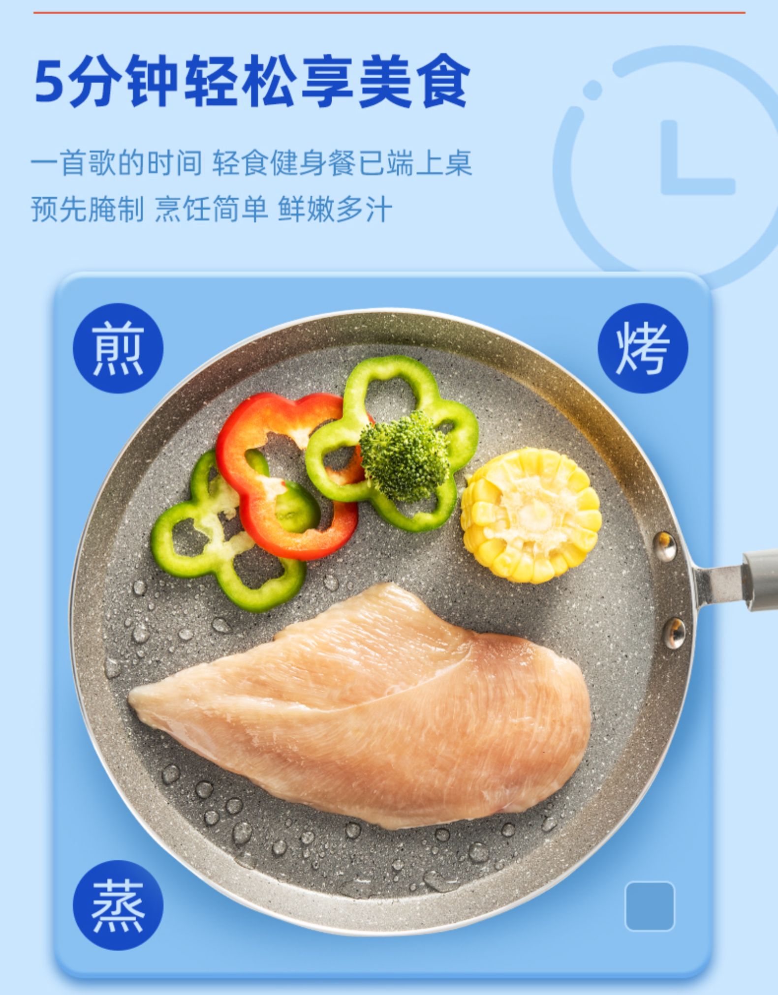 新希望 六和 香煎鸡排 100g*5袋*2件 图4