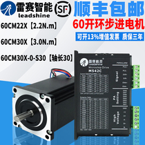 Lesai 60 stepper motor set 60CM22X 60CM30X 60CM30X-BZ two-phase driver M542C