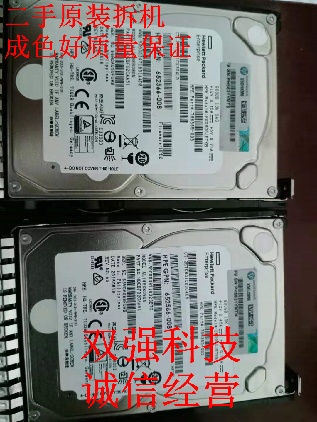 Original 785411-001 785069-B21 781581-008 900GB 10K 2 5 SAS 12GB