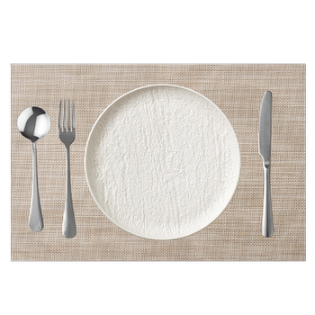 Household ceramic western food knife and fork spoon plate placemat set high-end sense pure white ceremony steak steak steak platter square plate