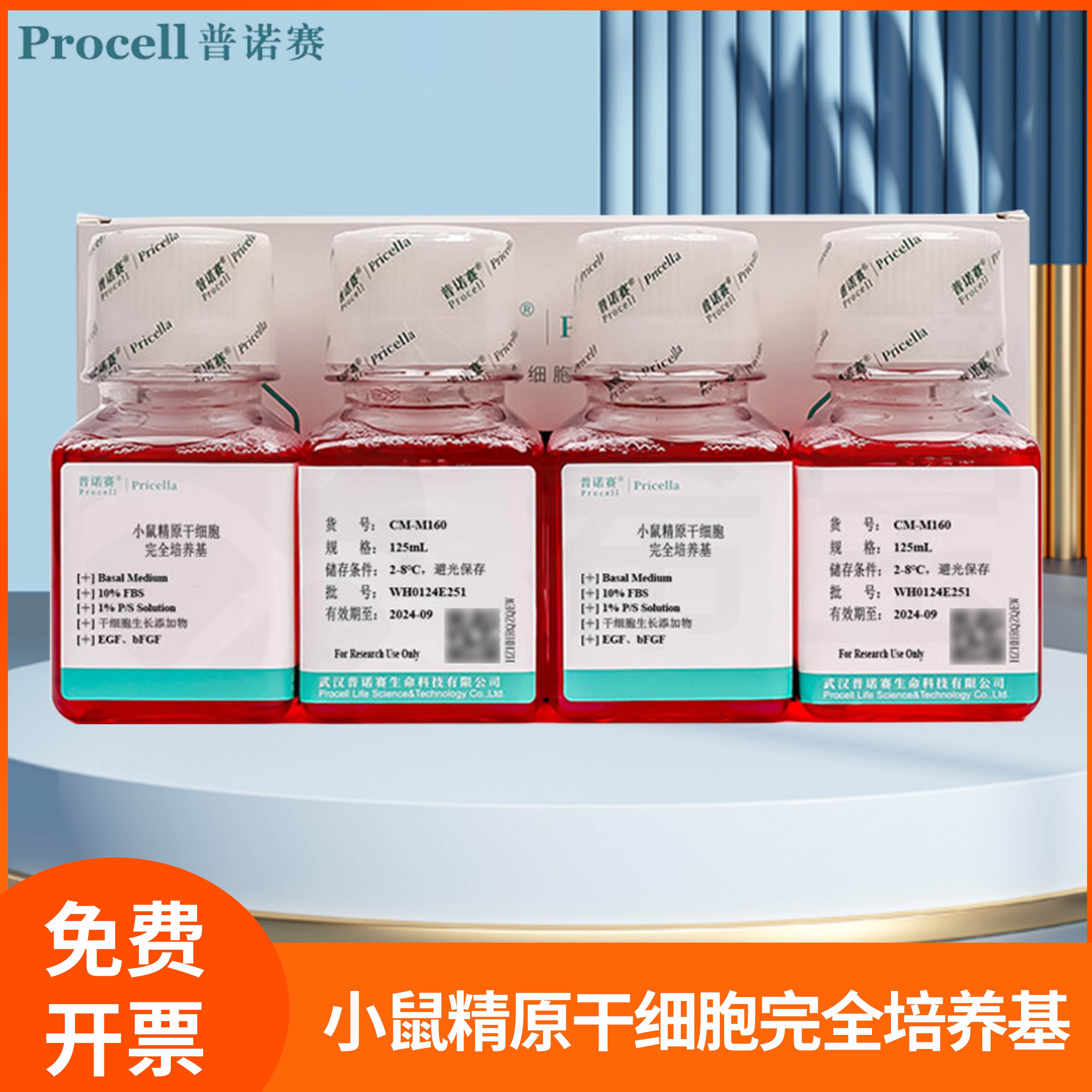 小鼠精原干细胞完全培养基Mouse Spermatogonial Stem Cell普诺赛