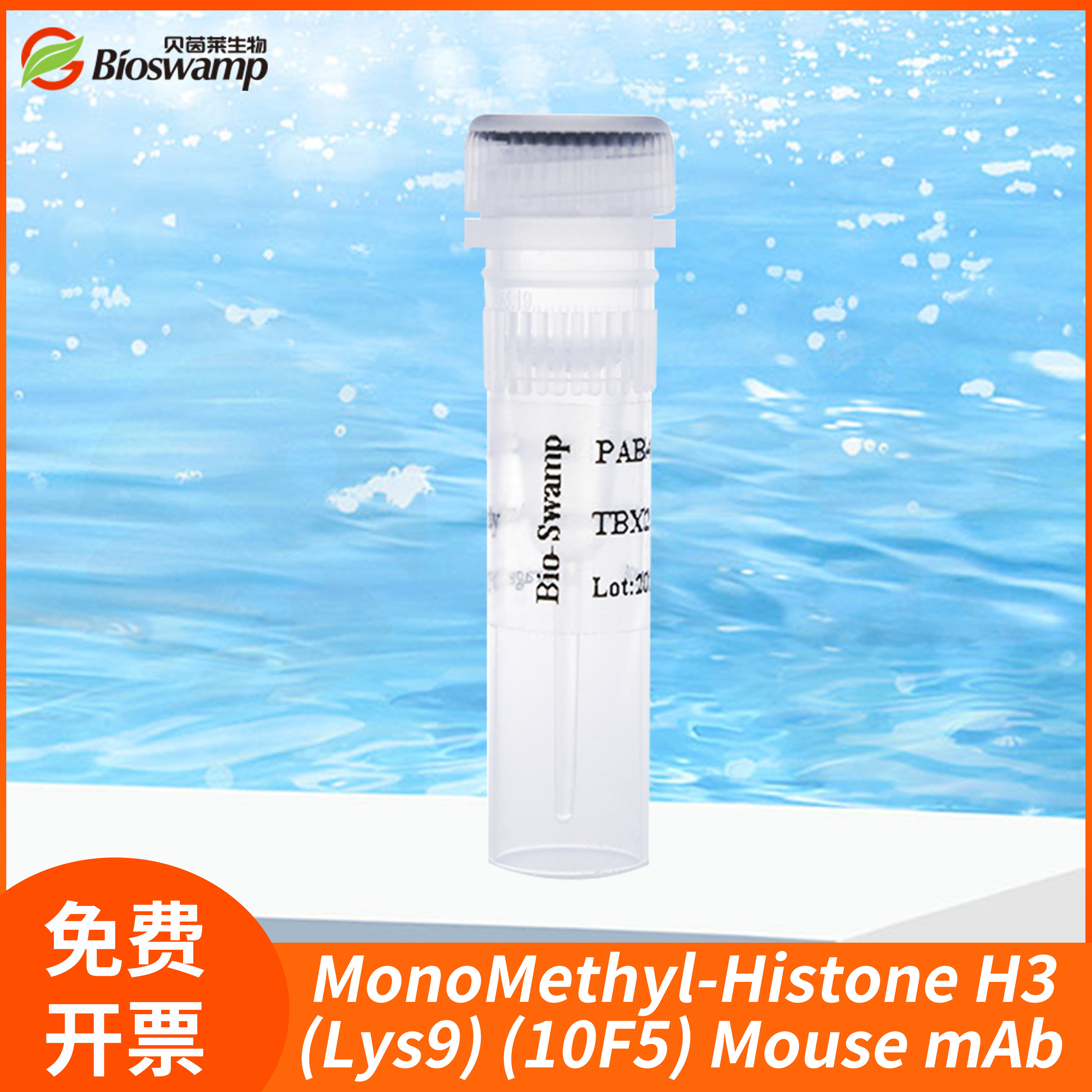 H3C1 MonoMethyl-Histone H3 (Lys9) (10F5) Mouse mAb MAB51127