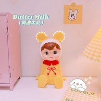 Retro doll piggy bank Korean ins cute girl heart anti-fall pendulum best friend childrens baby birthday gift