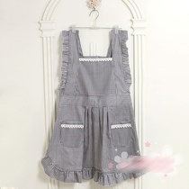 Female Korean version of good-looking fashion apron New 2021 explosive cotton household kitchen cute cotton cloth