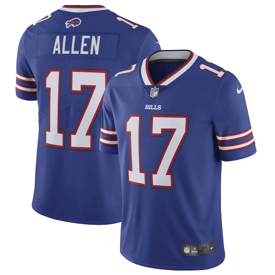 NFL-регбийонная майка Bills Bills 17allen#12#21#10#11#50#88#27 вышивка 78 майка