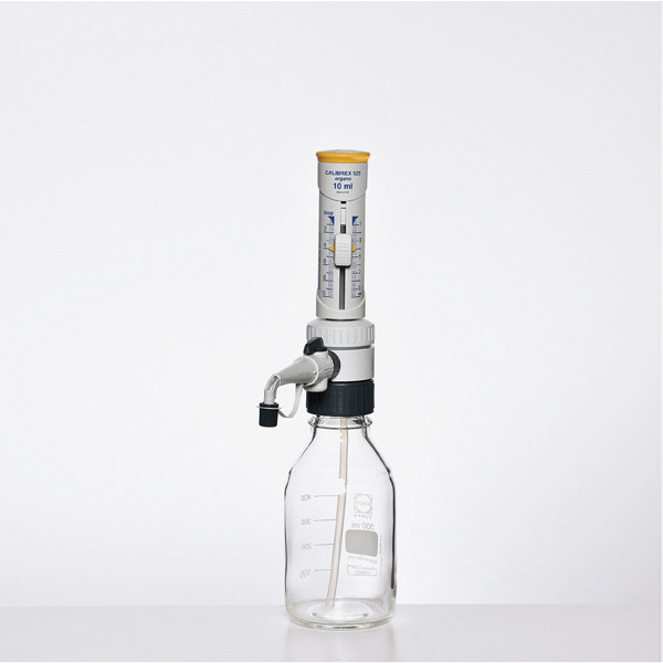 高精度手动可调型瓶口分液器SOCOREX/525机溶剂525.001/3-7057-01