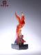 Zibo Glaze Crafts Phoenix Dance Nine Heavens Advanced Phoenix Nirvana Adorno Mascota Sala de estar Feng Shui Luz Decoración de lujo