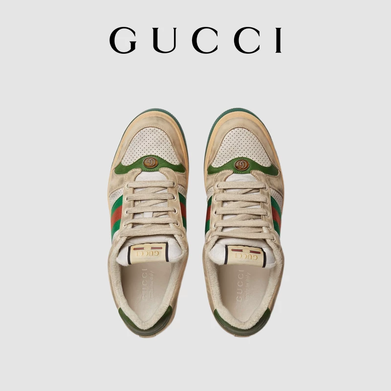 [Стиль Star] Мужские спортивные кроссовки Gucci Screener серии