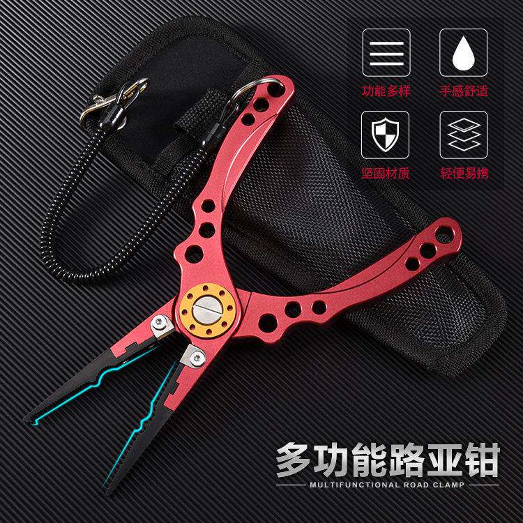 Road Subpliers Pliers Multifunction Fetch Crochet Hook Fishing Gear Big Whole Crook Fish Control Fisher Fishing Supplies Fish Hook Pliers