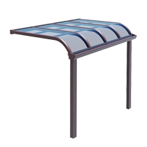 Aluminum alloy canopy villa courtyard sun shed door head eaves household rain shed yard balcony sunshade terrace shed