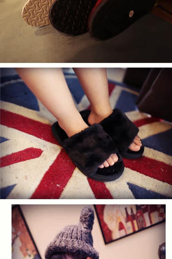 Pantoufles enfants en autre pour hiver - semelle caoutchouc - Ref 986887 Image 19