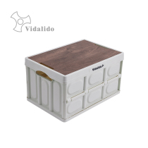 vidalido vidalido PP folding containing box portable outdoor camping tent camping equipped with cutlery