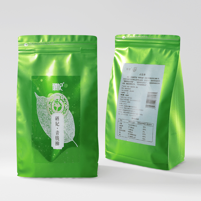 2022 New Tea Selenium Tea Yu Tea Ancient Tea Ecological Ensch Selenium Tea Green Case Bag 100 g