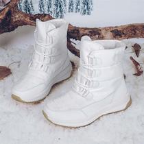 Women Black Snow Boots Keep Warm Platform Shoes Gir