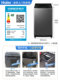 Haier 10kg Pulsator Washing Machine Fully Automatic Household Large Capacity First-Class Energy Efficiency Sterilization and Mite Removal Official Z10E0