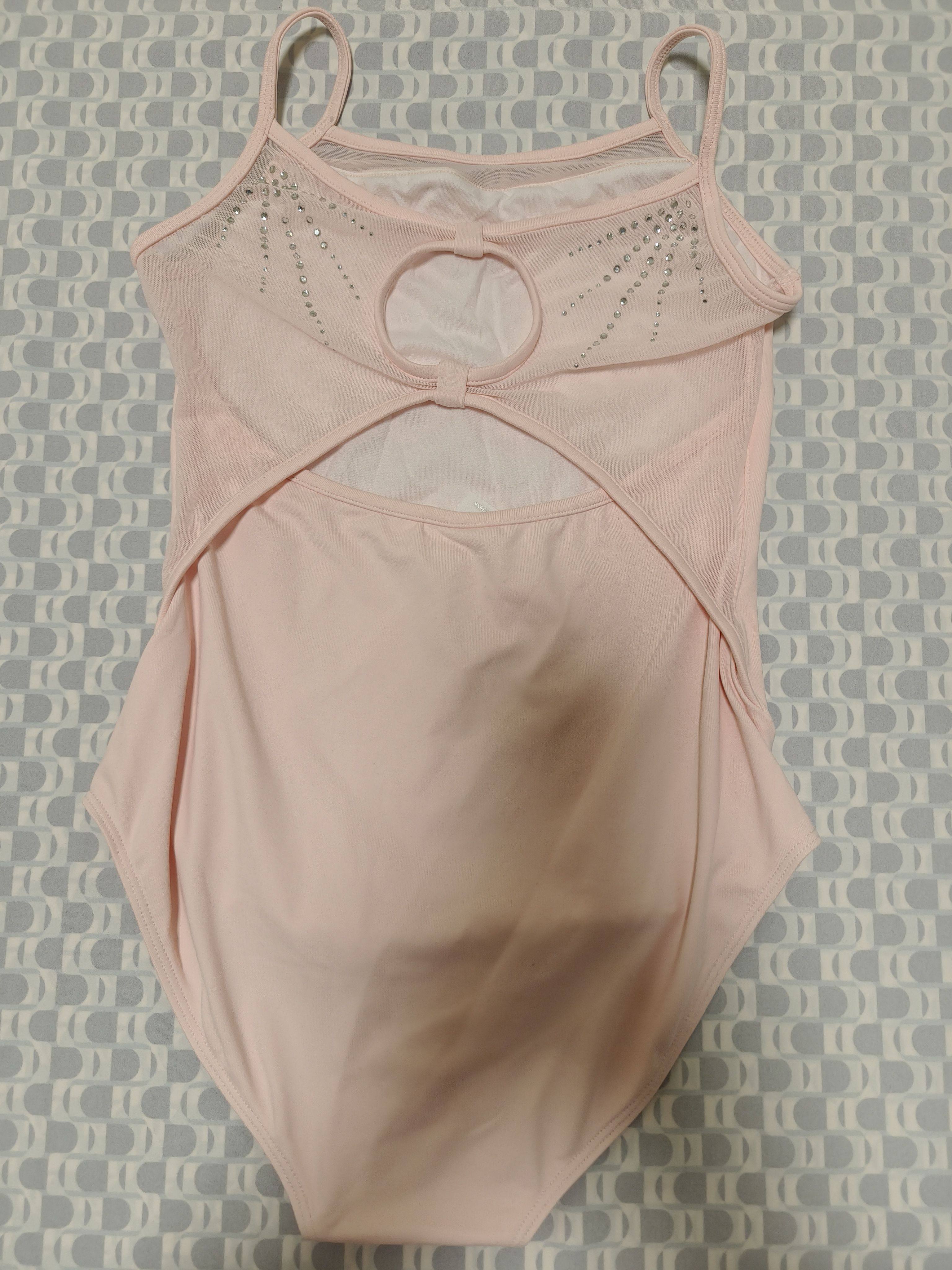 Детский спортивный костюм 澳洲品牌bloch外贸尾单女童练功服芭蕾体服速干面料吊带款 Melissabow