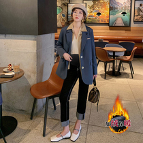 Pregnant womens spring and autumn pipe jeans high waist belly wear autumn trousers and pants