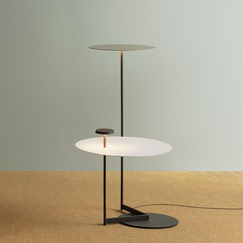 Modern Nordic minimalist bar garden garden landscape lamp bedroom bedside shelf integrated designer floor lamp