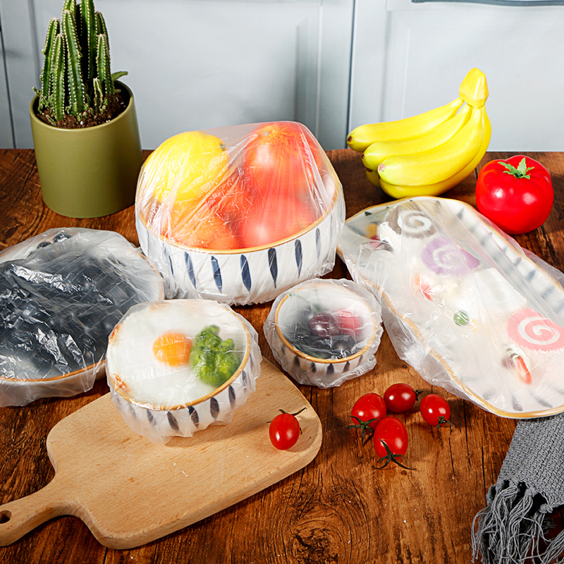 保鲜膜套一次性食品级家用保鲜膜罩冰箱剩菜碗盖套松紧口食物