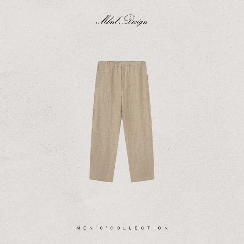 Mbnl-F Qin Lei Men's Clothing'Cool Feeling L' 100% Linen Deep Pocket Relaxed Casual Pants Ll-Sskz20040 Mbnl-F Qin Lei Men's Clothing'Cool Feeling L' 100% Linen Deep Pocket Relaxed Casual Pants Ll-Sskz20040