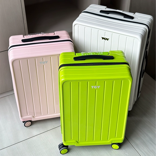 Высококачественный универсальный чемодан с молнией на колесиках, 20 дюймов