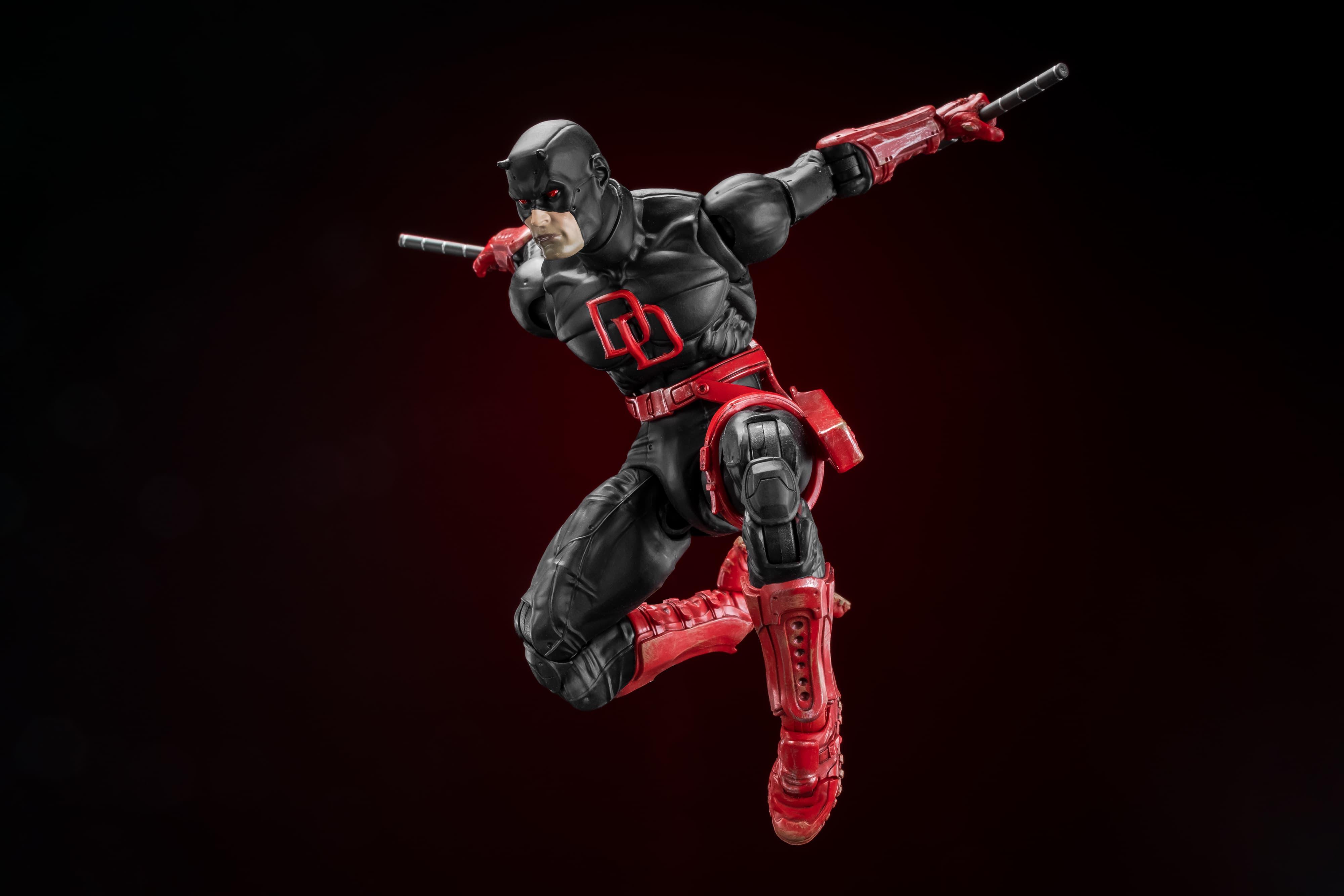 2025NEW FLEFTOYS 1/10 Daredevil Matt Murdock Action Figure Black