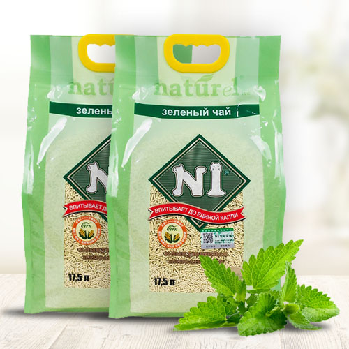 Australia N1 natural white corn cat sand corn sand Deodorant Knot 17 5 liters the whole box