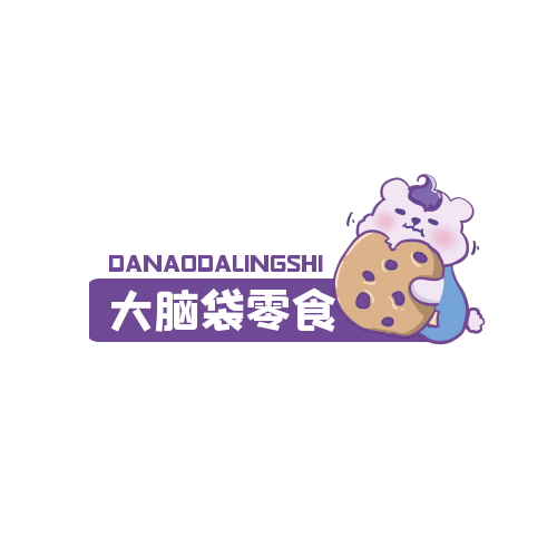 柏焱零食铺子食品店的LOGO